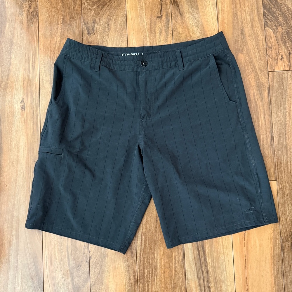 O'Neill Crossover Mens Hybrid Quick Dry Stretch Drawstring Swim Board Shorts 34